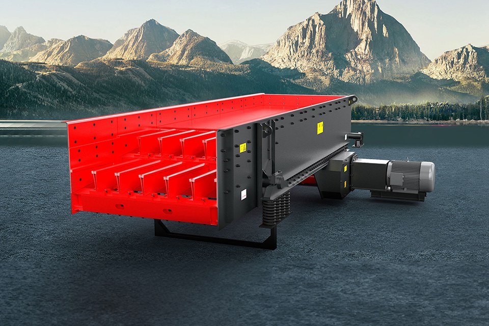 HSF Series Heavy Grizzly Vibrating Feeder