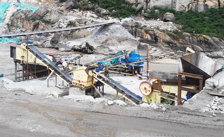 80t/h Quarry Stone Crushing Plant in Nigeria
